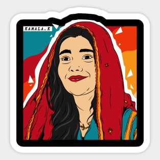 kamala - Favorite female superhero Sticker